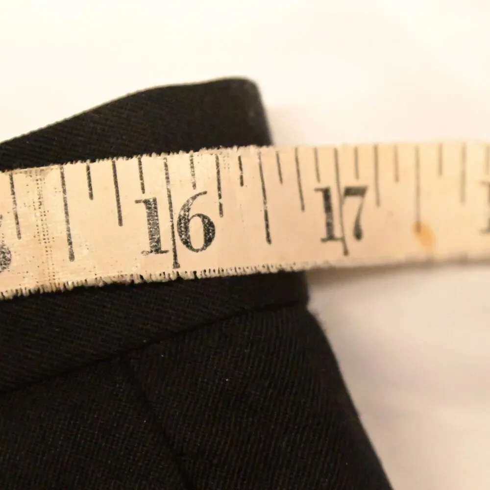 Talbots Black‎ 100% Wool 2-Piece Pants Suit Japan Women's Petite 16P - Picture 5 of 14